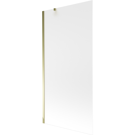 Mexen Next parawan nawannowy 1-skrzydłowy 90 x 150 cm, szron, złoty - 895-090-000-00-30-50