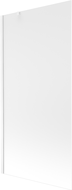 Mexen Next yksiovinen suihkuseinä 90 x 150 cm, huurre, valkoinen - 895-090-000-00-30-20