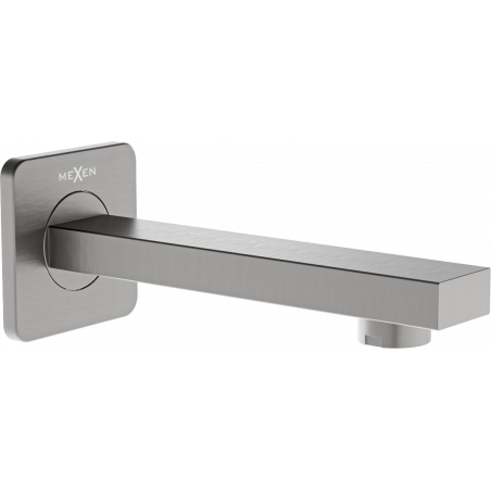 Mexen Cube grifo de bañera de pared, grafito - 79370-66