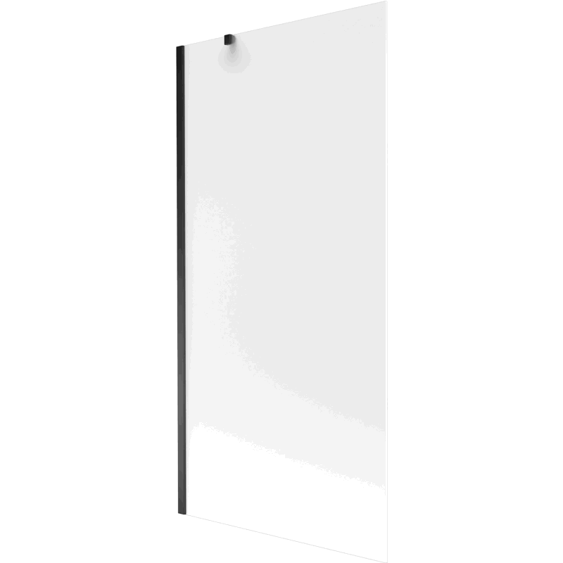 Mexen Next paratia da bagno 1-anta 90 x 150 cm, brina, nero - 895-090-000-00-30-70