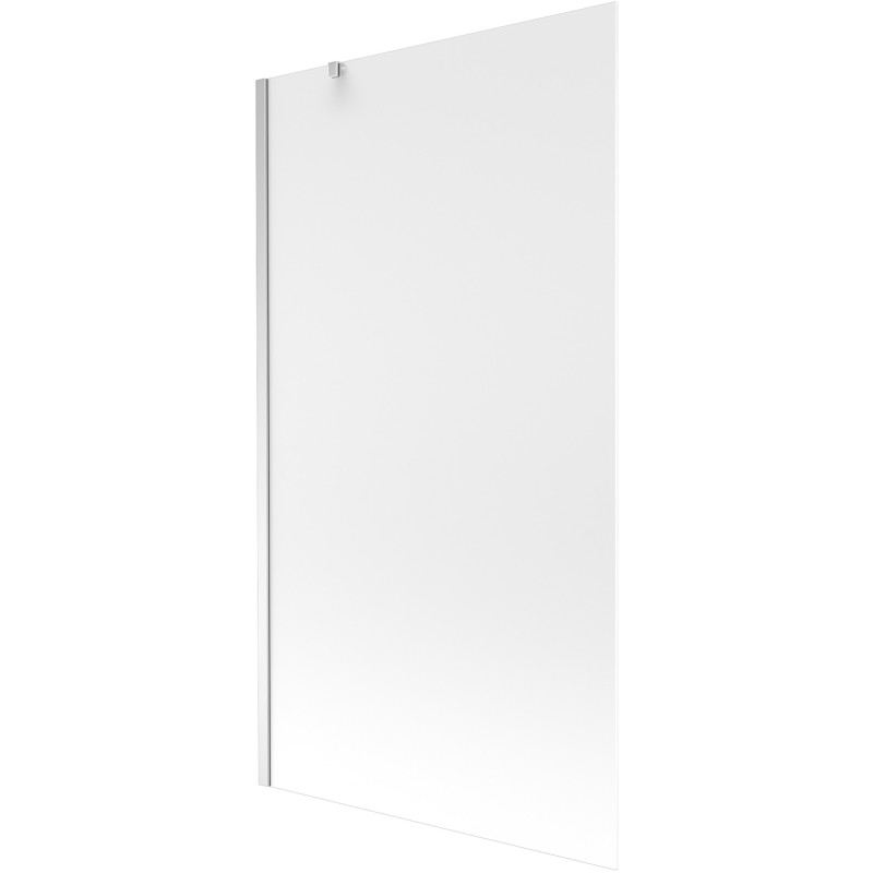 Mexen Next 1-flügelige Badewannenabtrennung 100 x 150 cm, mattiert, Chrom - 895-100-000-00-30-01