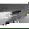 Mexen Next badwand paneel 1-delig 100 x 150 cm, ijs, chroom - 895-100-000-00-30-01