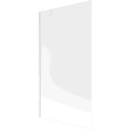 Mexen Next Badewannenabtrennung 1-flügelig 100 x 150 cm, gefrostet, weiß - 895-100-000-00-30-20