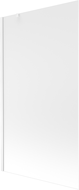 Mexen Next painel de duche 1-folha 100 x 150 cm, fosco, branco - 895-100-000-00-30-20