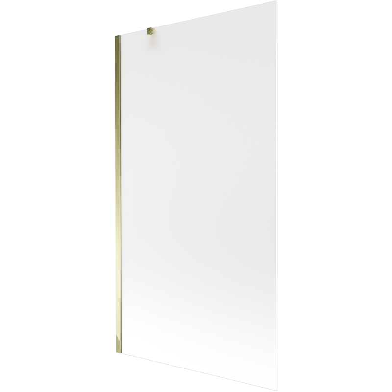 Mexen Next Badefaltwand 1-flügelig 100 x 150 cm, matt, gold - 895-100-000-00-30-50