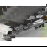 Mexen Next badwand scherm 1-delig 100 x 150 cm, matglas, goud - 895-100-000-00-30-50