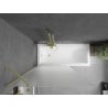 Mexen Next badscherm 1-delig 100 x 150 cm, mat, goud - 895-100-000-00-30-50