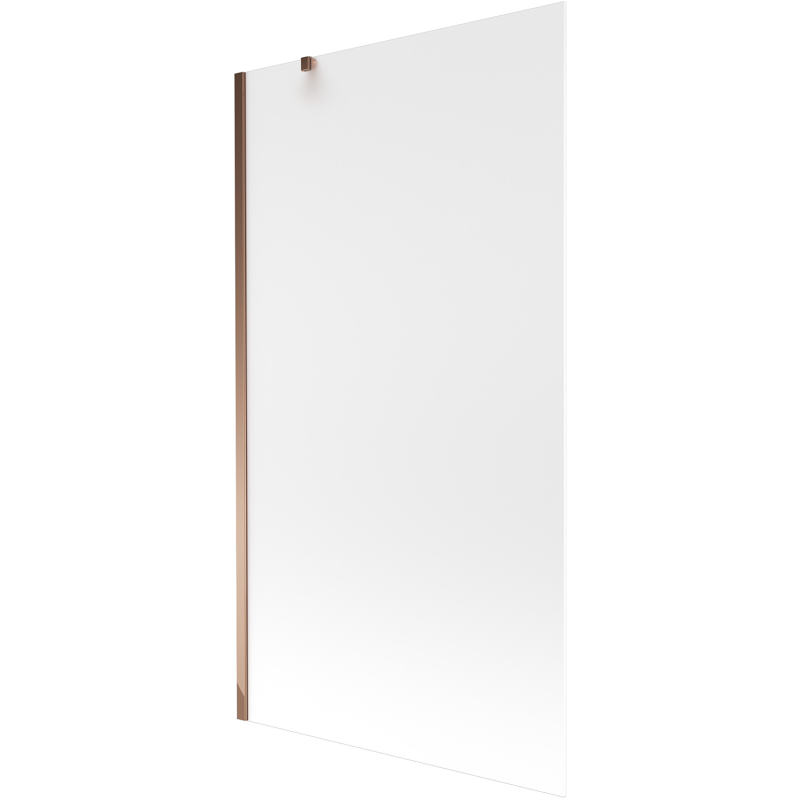 Mexen Next parede de chuveiro de 1 painel 100 x 150 cm, fosco, ouro rosa - 895-100-000-00-30-60