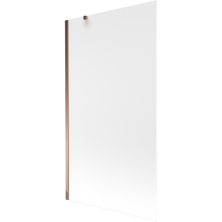 Mexen Next badkuipscherm 1-delig 100 x 150 cm, matglas, roze goud - 895-100-000-00-30-60