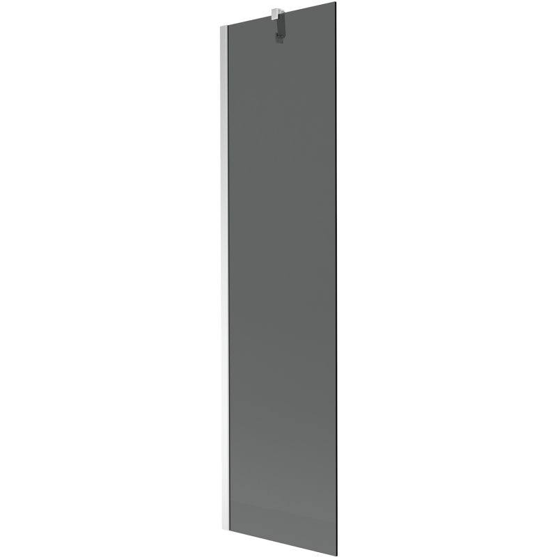 Mexen Next Badewannenabtrennung 1-flügelig 50 x 150 cm, graphit, chrom - 895-050-000-00-40-01