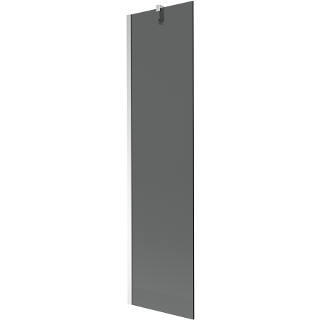 Mexen Next Badewannenabtrennung 1-flügelig 50 x 150 cm, graphit, chrom - 895-050-000-00-40-01