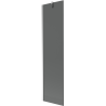 Mexen Next 1-krilni paravan za kadu 50 x 150 cm, grafit, krom - 895-050-000-00-40-01