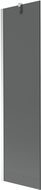 Mexen Next 1-wing bath screen 50 x 150 cm, graphite, chrome - 895-050-000-00-40-01