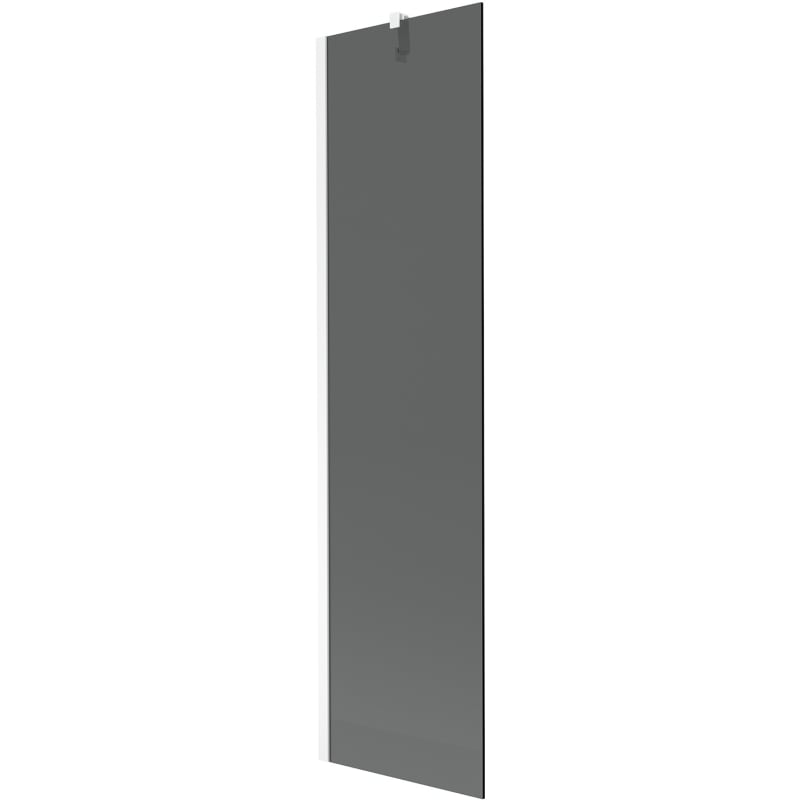 Mexen Next badwand ombouw 1-delig 50 x 150 cm, grafiet, wit - 895-050-000-00-40-20