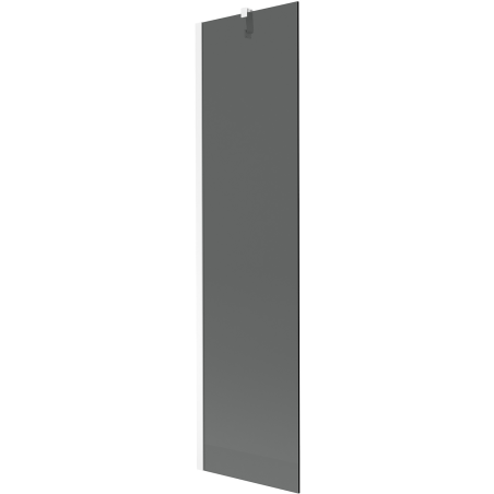 Mexen Next Badewannenabdeckung 1-flügelig 50 x 150 cm, grafit, weiß - 895-050-000-00-40-20