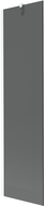 Mexen Next painel de duche 1-folha 50 x 150 cm, grafite, branco - 895-050-000-00-40-20
