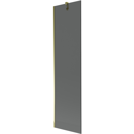 Mexen Next 1-Panel Shower Screen 50 x 150 cm, Graphite, Gold - 895-050-000-00-40-50