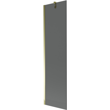 Mexen Next Wannenspritzschutz 1-flügelig 50 x 150 cm, grafit, gold - 895-050-000-00-40-50