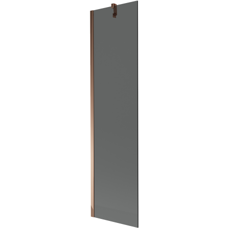 Mexen Next ühetiivaline vannisektsioon 50 x 150 cm, grafiit, roosa kuld - 895-050-000-00-40-60