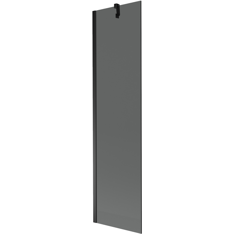 Mexen Next 1-panel shower screen 50 x 150 cm, graphite, black - 895-050-000-00-40-70