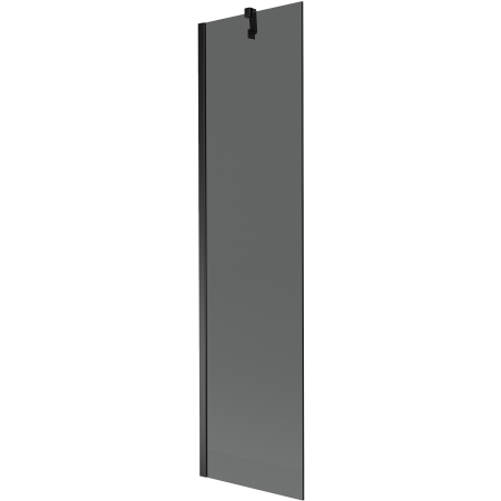 Mexen Next Badewannenwand 1-flügelig 50 x 150 cm, Graphit, Schwarz - 895-050-000-00-40-70