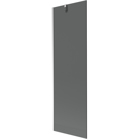 Mexen Next badwand schuifwand 1-vleugelig 60 x 150 cm, grafiet, chroom - 895-060-000-00-40-01