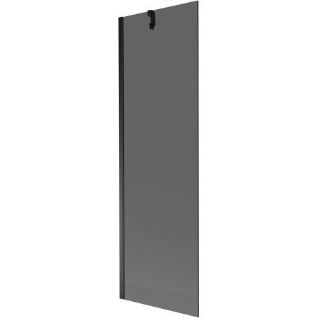 Mexen Next 1-Panel Shower Screen 60 x 150 cm, Graphite, Black - 895-060-000-00-40-70