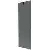 Mexen Next badwand 1-delig 60 x 150 cm, grafiet, zwart - 895-060-000-00-40-70