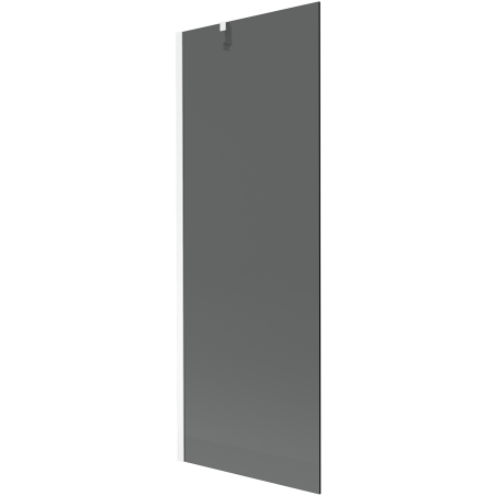 Mexen Next paroi de baignoire 1 vantail 70 x 150 cm, graphite, blanc - 895-070-000-00-40-20