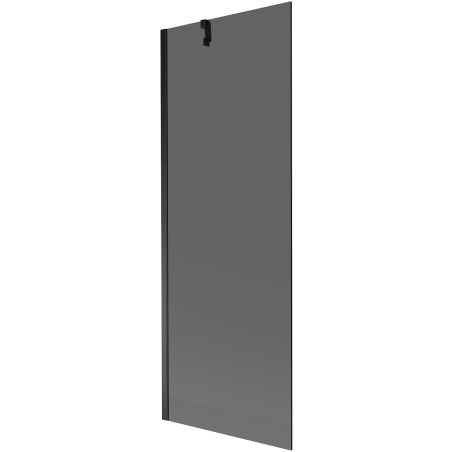 Mexen Next badwand 1-vleugelig 70 x 150 cm, grafiet, zwart - 895-070-000-00-40-70