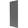 Mexen Next διαχωριστικό μπάνιου 1-φτερό 70 x 150 cm, γραφίτης, μαύρο - 895-070-000-00-40-70