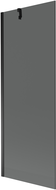 Mexen Next duschbuedem Eenzel-Panel 70 x 150 cm, Graphit, Schwaarz - 895-070-000-00-40-70