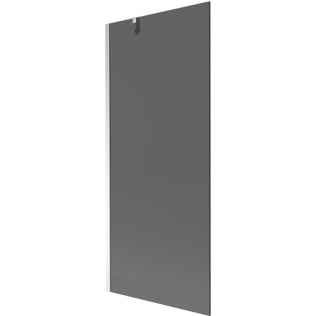 Mexen Next Badewannen-Faltwand, 1-flügelig, 80 x 150 cm, Graphit, Chrom - 895-080-000-00-40-01