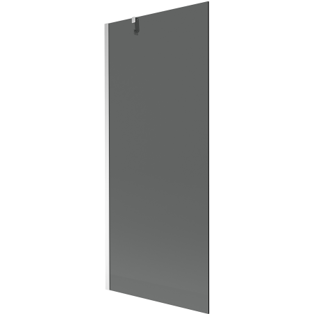 Mexen Next badwand scherm 1-delig 80 x 150 cm, grafiet, chroom - 895-080-000-00-40-01