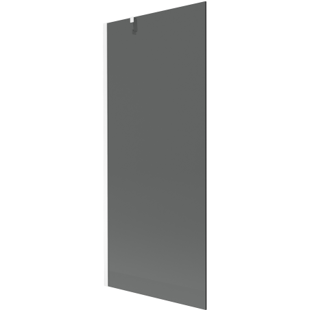 Mexen Next single-wing bath screen 80 x 150 cm, graphite, white - 895-080-000-00-40-20