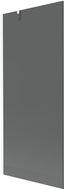 Mexen Next 1-osaline vannisein 80 x 150 cm, grafiit, valge - 895-080-000-00-40-20