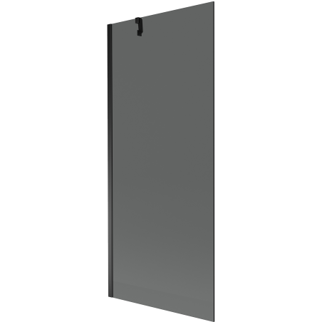 Mexen Next 1-wing bath screen 80 x 150 cm, graphite, black - 895-080-000-00-40-70