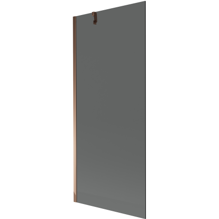 Mexen Next eenzegtegbaar Buedzëmmer Ecran 80 x 150 cm, Grafit, rosa Gold - 895-080-000-00-40-60