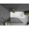 Mexen Next 1-vleugelige badwand 90 x 150 cm, grafiet, goud - 895-090-000-00-40-50