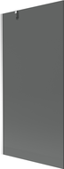 Mexen Next Duschwand mat engem Flillek 90 x 150 cm, Grafit, Chrom - 895-090-000-00-40-01