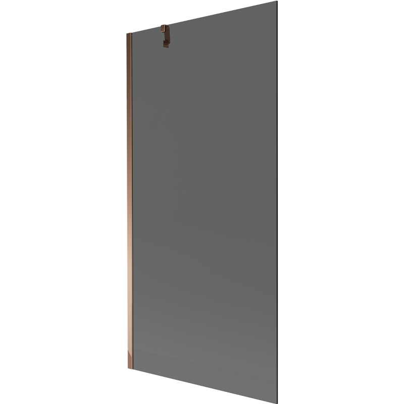 Mexen Next kopalna plošča 1-krilna 90 x 150 cm, grafit, rožnato zlato - 895-090-000-00-40-60