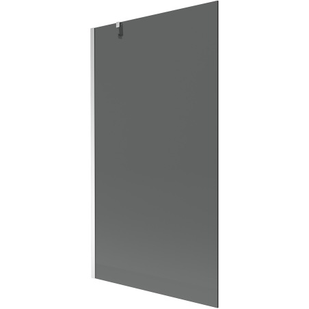 Mexen Next Badewannenwand 1-flügelig 100 x 150 cm, Grafit, Chrom - 895-100-000-00-40-01