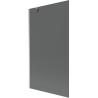 Mexen Next badwand scherm 1-vleugelig 100 x 150 cm, grafiet, chroom - 895-100-000-00-40-01