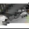 Mexen Next douchewand voor badkuip, 1-delig 100 x 150 cm, grafiet, wit - 895-100-000-00-40-20
