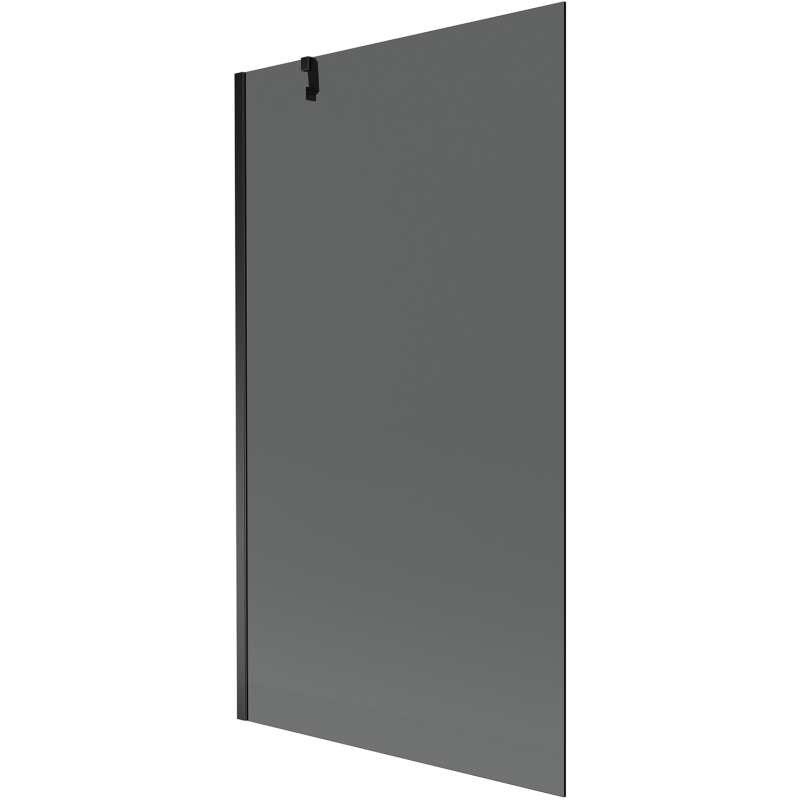 Mexen Next paravento per vasca da bagno a 1 anta 100 x 150 cm, grafite, nero - 895-100-000-00-40-70
