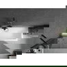 Mexen Next badwand paneel 1-delig 100 x 150 cm, grafiet, zwart - 895-100-000-00-40-70