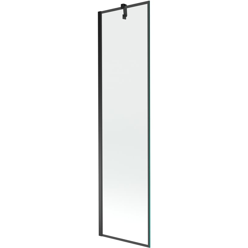 Mexen Next jednokrilni paravan za kadu 50 x 150 cm, crni okvir, crni - 895-050-000-00-70-70