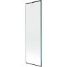Mexen Next badwandpaneel 1-delig 60 x 150 cm, zwart frame, chroom - 895-060-000-00-70-01