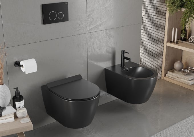 Miski WC czarne