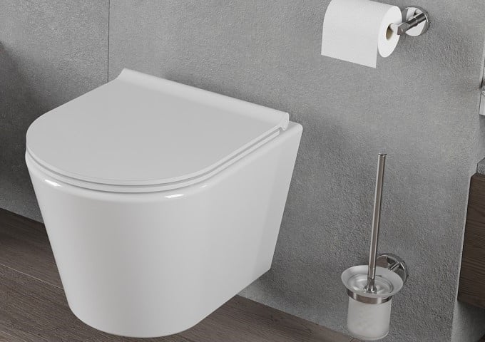 Pojemniki i szczotki do WC okrągłe